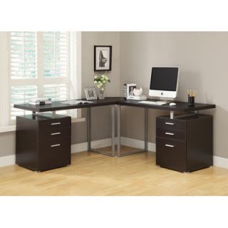 Monarch Specialties Inc. L Shape Desk Office Suite