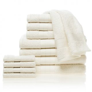 Concierge Collection 100% Cotton 12 piece Towel Set
