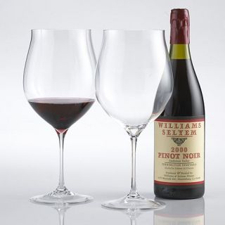 Wine Enthusiast Set of 2 Fusion Triumph Pinot Noir/Burgundy Wine Glasses