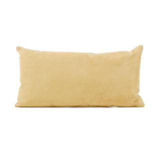 Microsuede Chamois Kidney Decorative Pillow Throw Pillows