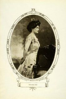 1908 Print Broadway Stage Actress Reba Dale Edwardian Portrait Melvin H. Sykes   Original Halftone Print  