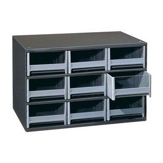 Modular Cabinet, 9 Drawers, 17"x11"x11", Gray   Tool Cabinets  