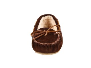 Minnetonka Cally Slipper Chocolate Suede