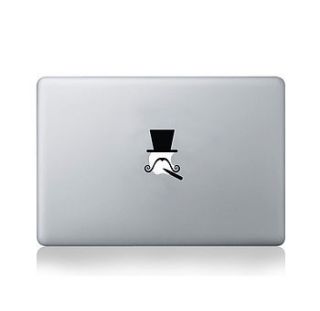 moustache hats collection decal for macbook by vinyl revolution