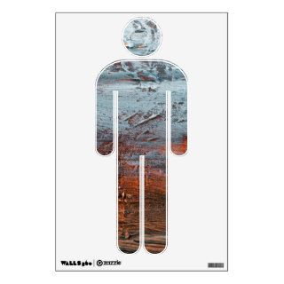 Men's Room Icon Wall Decal