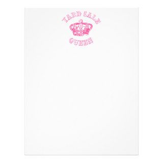 Yard Sale Queen Letterhead Template