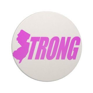 New Jersey Strong (t) Drink Coaster