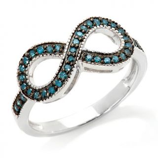Rarities Fine Jewelry with Carol Brodie .234ct Diamond Infinity Ring