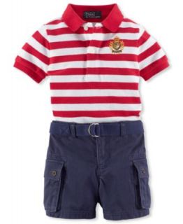 Ralph Lauren Baby Boys 2 Piece Polo & Shorts   Kids