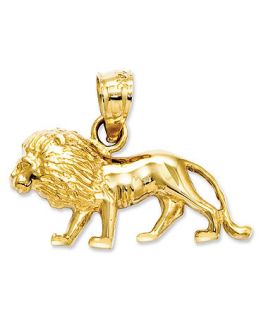 14k Gold Charm, Lion Charm   Jewelry & Watches