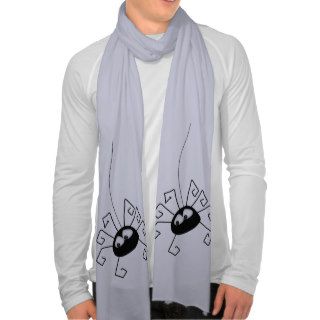 Halloween Cartoon spider Holiday scarf
