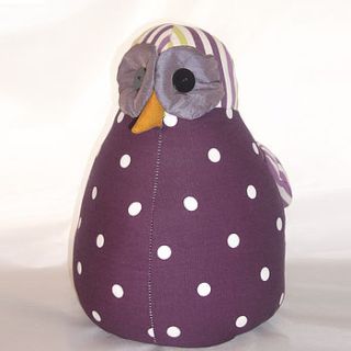 new handmade owl doorstop by coast and country interiors