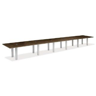 24' W Conference Table with Data Ports by NBF Signature Series  Office Environment Tables 