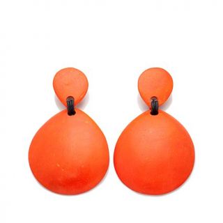 N Natori Cocowood Drop Earrings