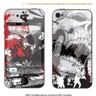 Matte Protective Decal Skin Sticker (Matte Finish) for Apple Iphone 4 & 4S case cover MAT_iphone4 237 Cell Phones & Accessories