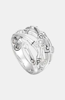 John Hardy 'Batu Bamboo' Woven Silver Ring Jewelry