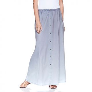 Serena Williams Ombre Maxi Skirt with Stud Detail