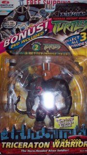 TRICERATON WARRIOR Action Figure Teenage Mutant Ninja Turtles TMNT Playmates Toy Toys & Games