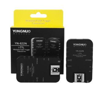 Yongnuo YN 622N Wireless i TTL for Nikon D70/D70S/D80/D90 D200/D300/D300S/D600/D700/D800 D3000 LF237  Photographic Lighting Slave Remote Triggers  Camera & Photo