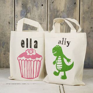 printed children's mini shopper by 3 blonde bears