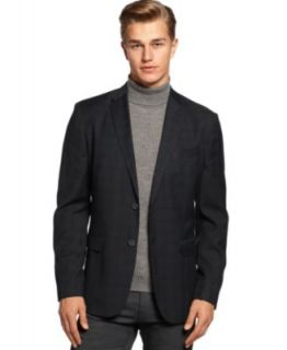 Calvin Klein Check Pattern Blazer   Blazers & Sport Coats   Men