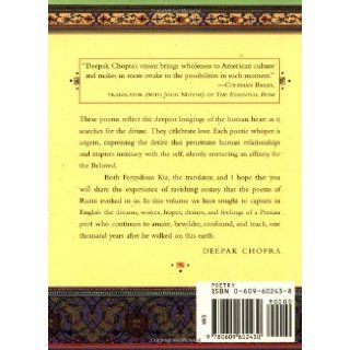 The Love Poems of Rumi Jalal al Din Rumi, Deepak Chopra, Fereydoun Kia 9780609602430 Books