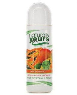 Papaya mango flavorred lubricant   4 oz (Pack Of 2) Health & Personal Care
