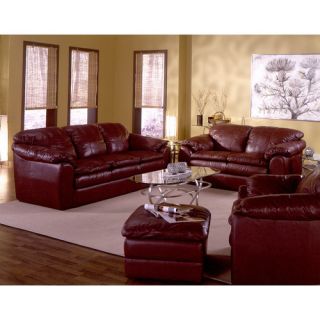Shanelle 3 Piece Leather Living Room Set