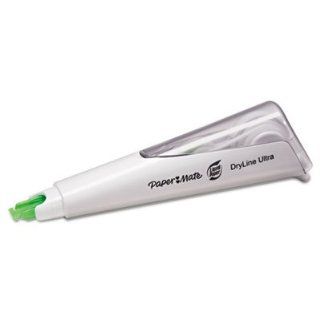 Paper Mate Liquid Paper DryLine Ultra Correction Tape Pen, Refillable, 1/5" x 235", White