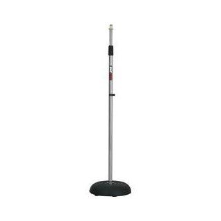 ProLine MS235 Round Base Microphone Stand Chrome (Chrome) Musical Instruments
