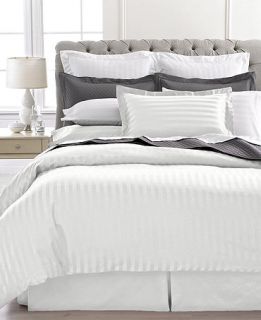 Charter Club Damask Stripe 500 Thread Count Duvet Covers   Bedding Collections   Bed & Bath