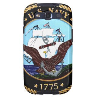 U. S. Navy Crest Samsung Galaxy SIII Case