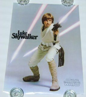 Star Wars 1977 Vintage Original Luke Skywalker Poster Rolled Image Factory Inc.  Entertainment Collectible Prints And Posters  