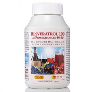 Andrew Lessman Resveratrol 100 with Pomegranate 4040   360 Capsules