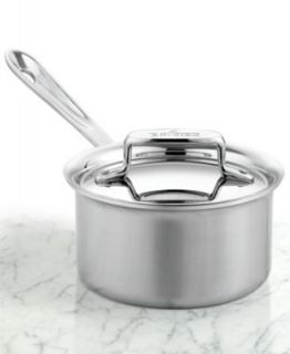 All Clad BD5 Brushed Stainless Steel 8 Fry Pan   Cookware   Kitchen