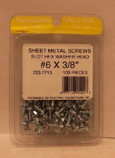 RCS #6 X 3/8" Sheet Metal Screws