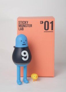 M01 RUBBER Vinyl Figure   Sticky Monster Lab Toys & Games