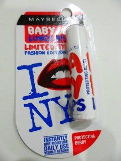 NEW BABY LIPS LOVES NEW YORK LIMITED FASHION EDITION 4 g (2 Pack)  Lip Glosses  Beauty