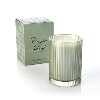 DL & Co. Ribbed Tumbler Cassia Leaf Candle