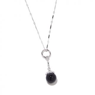 Mateo Bijoux Black Onyx Sterling Silver "Le Sauvage" Pendant with 22" Chain