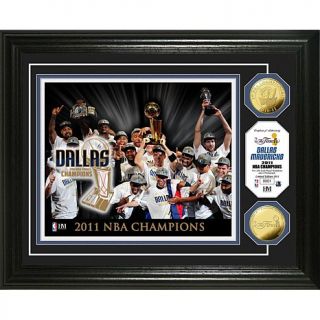 2011 NBA Champs Dallas Mavericks Celebration Photo, Coin