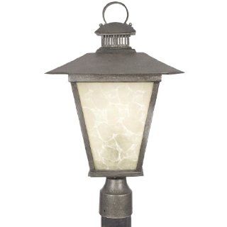 Quoizel DV9011HS Dover 20 Inch x 11 Inch 1 Light Outdoor Post Lantern, Hearst Bronze    