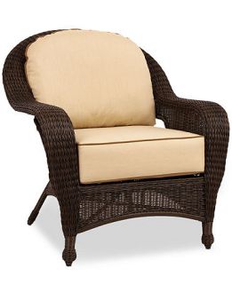Monterey Wicker Outdoor Lounge Chair   Furniture