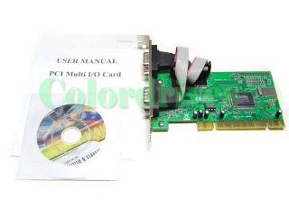 New Dual Two 2 Serial RS232 Ports PCI Expansion Card Computers & Accessories