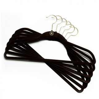 Joy Mangano Huggable Hangers® 24 pack Set   Suit Brass