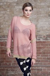  wool mix oversized jumper was £35 by jolie moi