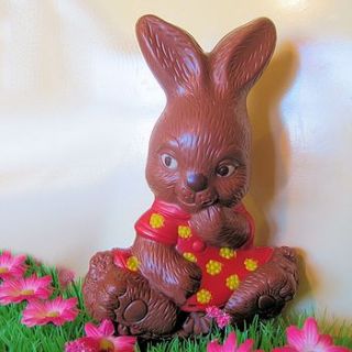chocolate easter bunny by bijou gifts