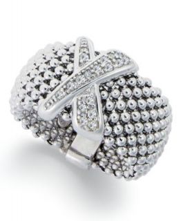 Sterling Silver Ring, Mesh   Rings   Jewelry & Watches