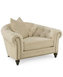 Martha Stewart Collection Living Room Chair, Saybridge Arm Chair   Furniture