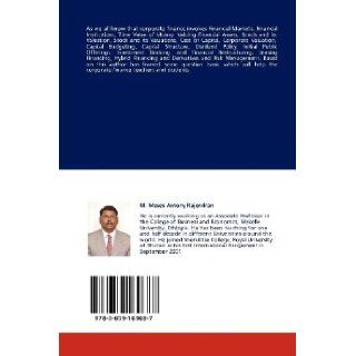Corporate Finance Questions Bank Mekelle University, Itiopi'a M. Moses Antony Rajendran 9783659169687 Books